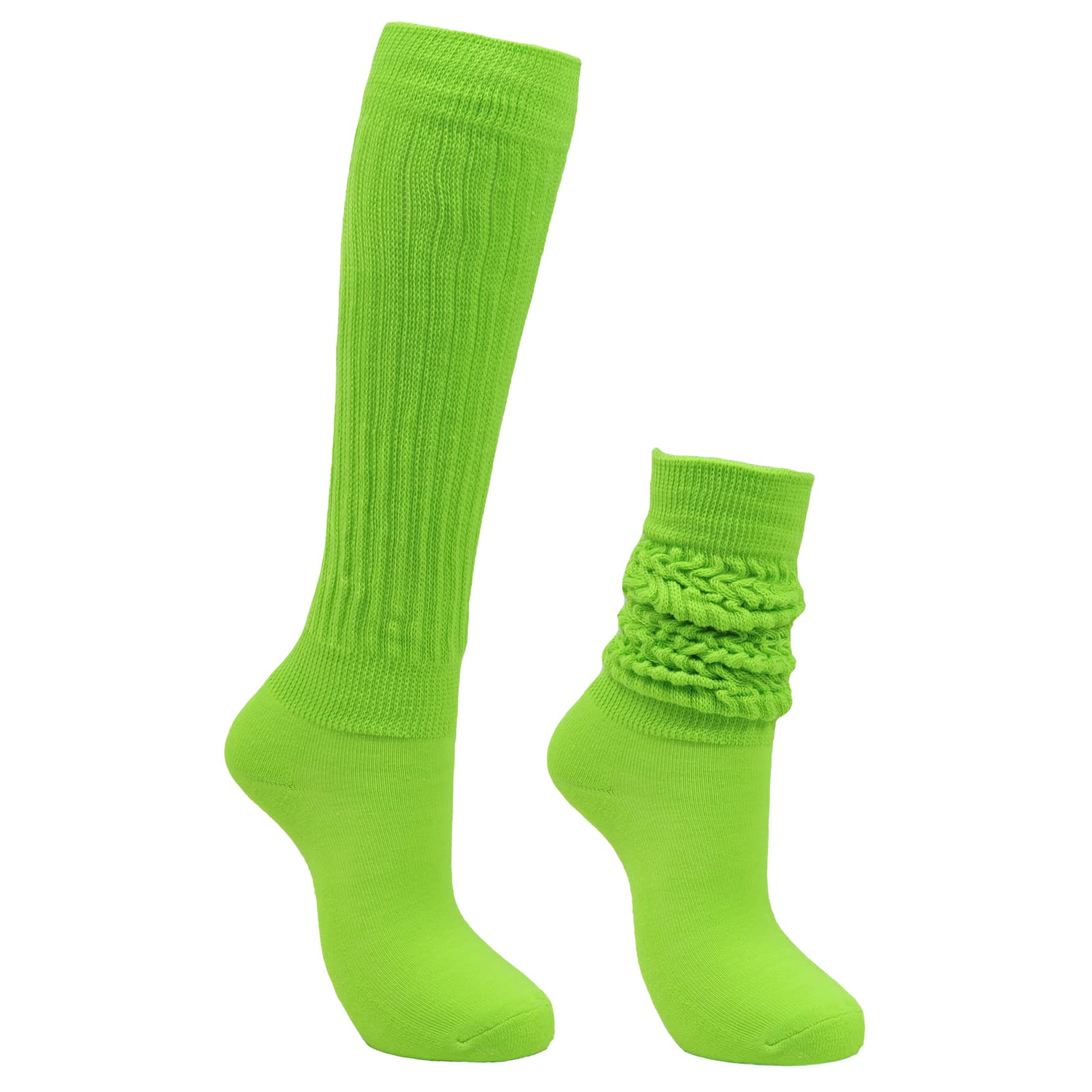 **Intgoodluckycc Women's Slouch Scrunch Socks - Long High Tube Socks for Casual Wear, Fashion, and Comfort**    *Use Cases: Perfect for lounging, workouts, or adding a stylish touch to your everyday outfits.*