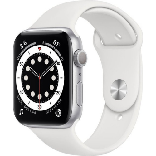Apple Watch Series 6 40mm Silver Aluminum Case with GPS - Smartwatch for Fitness Tracking, Heart Rate Monitoring & iPhone Connectivity | Perfect for Running, Swimming & Daily Wear