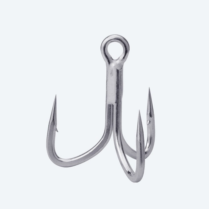 BKK Viper 41 Treble Fishing Hooks - Sharp High Carbon Steel Hooks for Bass, Trout, and Saltwater Fishing | Perfect for Lure Making and Tournament Angling