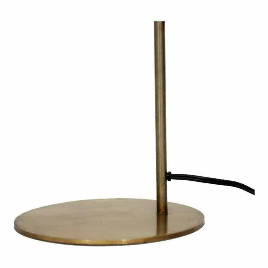 50 Inch Gold Modern Floor Lamp - Elegant Contemporary Lighting for Living Room, Bedroom & Office Decor