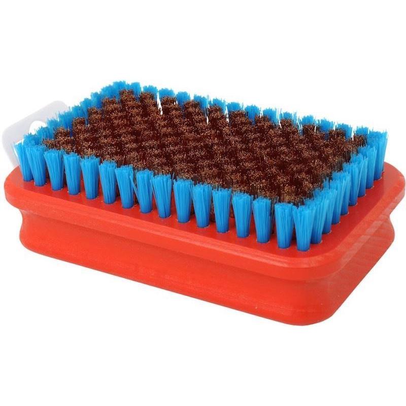 Swix T162B Bronze Medium Coarse First Wax Brush for Skis & Snowboards - Perfect for Base Layer Wax Application and Glide Performance Enhancement