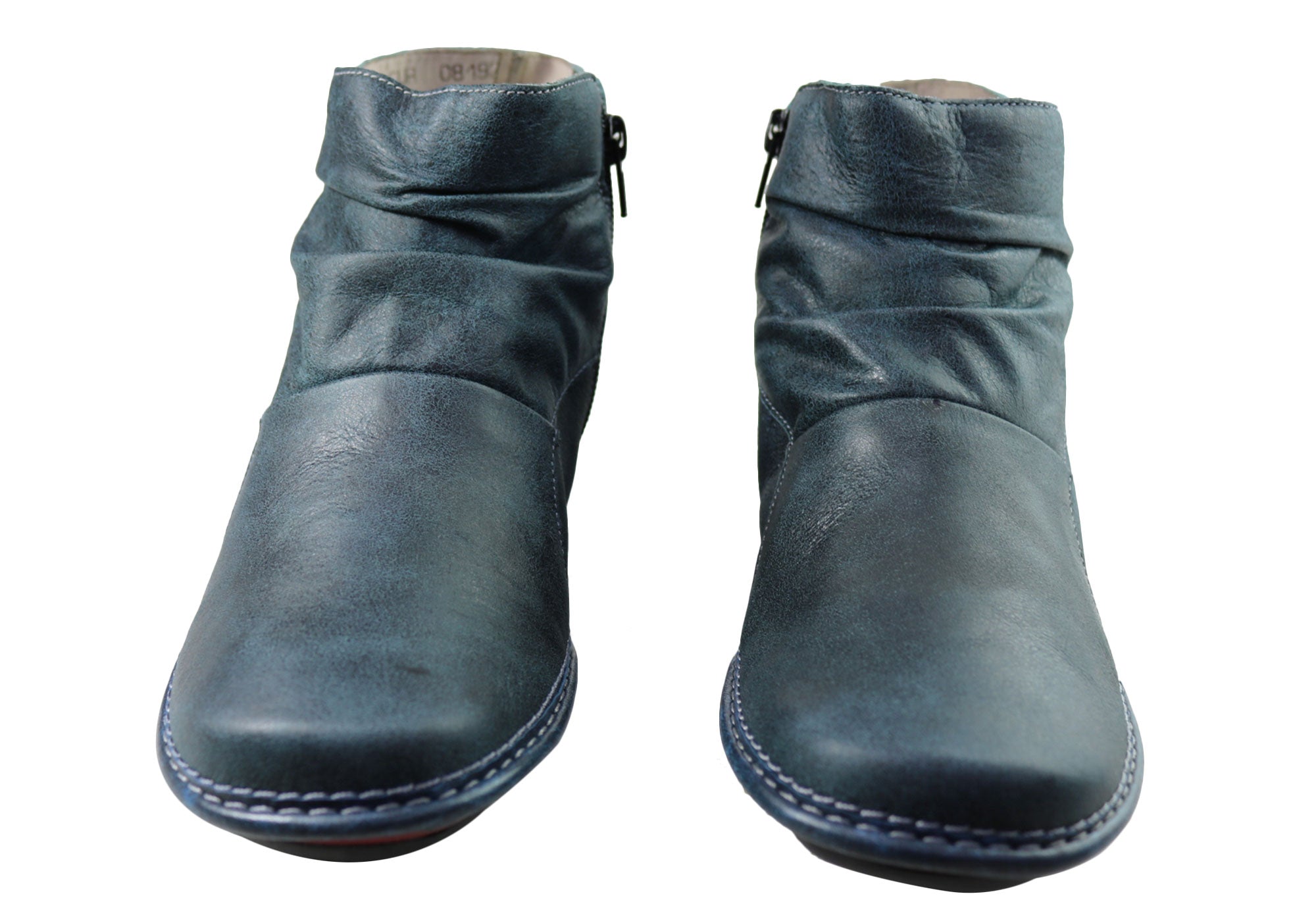 J Gean Cove Women's Comfortable Leather Ankle Boots - Brazilian Made - Perfect for Casual Outings, Office Wear & Fall Fashion