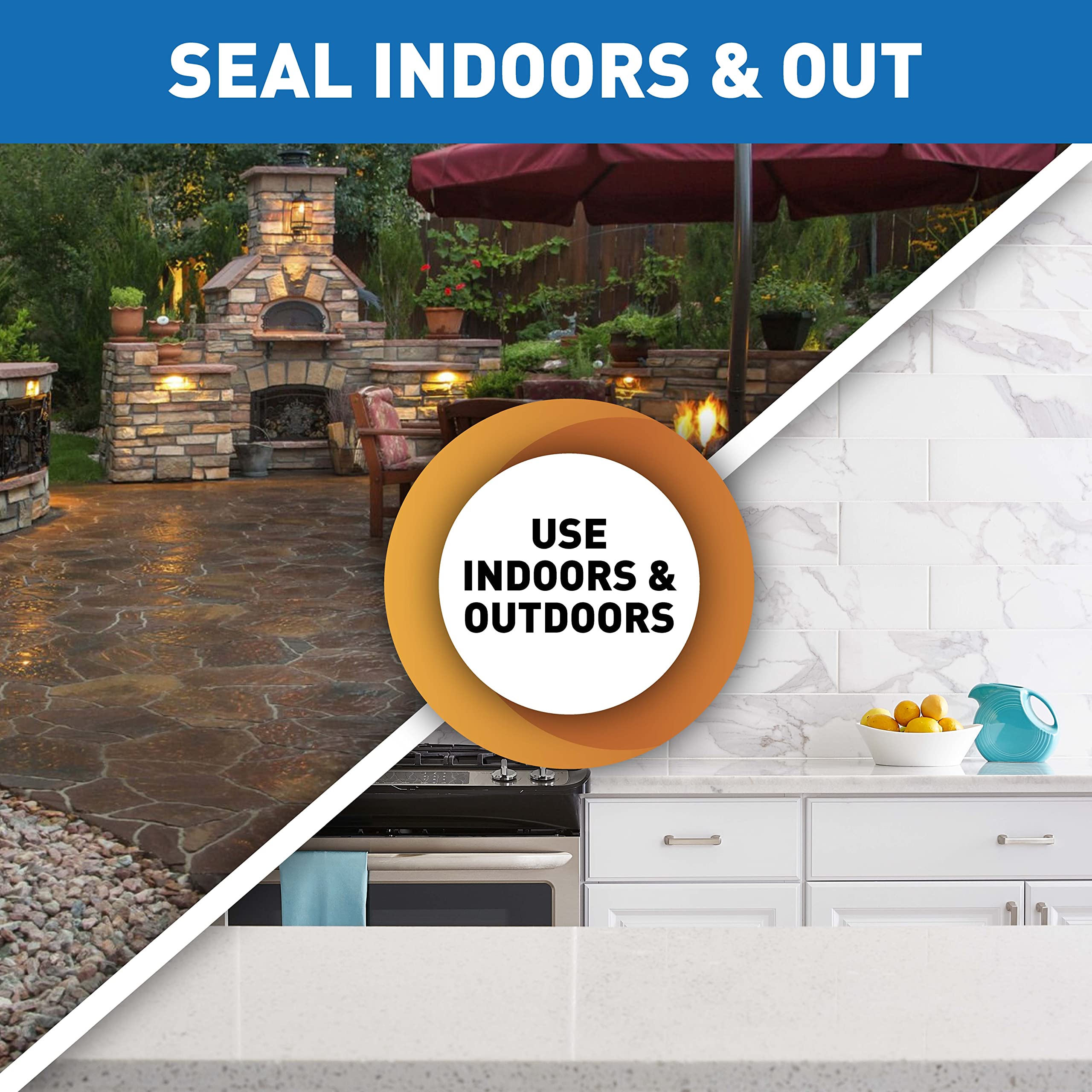 Miracle Sealants 511 Impregnator Penetrating Sealer - 1 Gallon (4 Pack) | Waterproof Stone & Tile Sealer for Natural Stone, Concrete, Grout | Perfect for Countertops, Showers, Floors & Outdoor Pavers