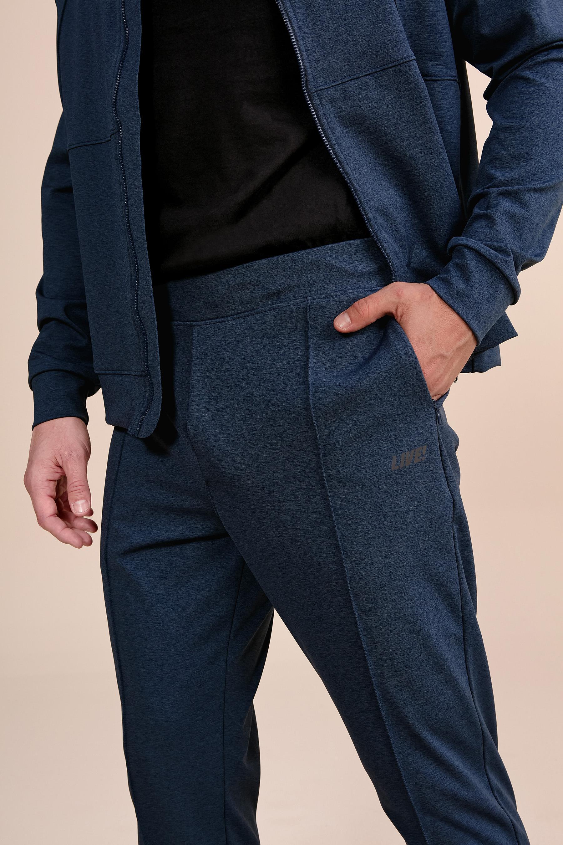 Men's Soft Blend Comfortable Stretch Pants - Casual Lounge, Workout & Travel Wear