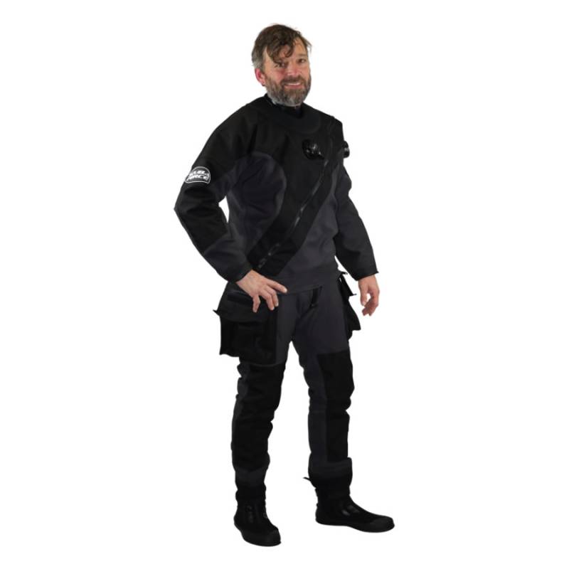 Scuba Force Xpedition Dry Suit for Cold Water Diving - Professional Thermal Protection for Scuba Divers & Underwater Explorers | Perfect for Deep Sea Adventures & Ice Diving Expeditions