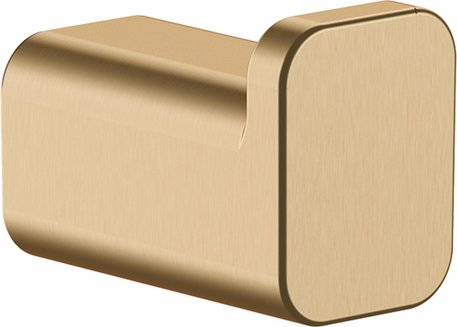 Hansgrohe AddStoris Robe Hook in Brushed Bronze (41742140) - Perfect for Bathroom, Spa, and Hotel Towel Organization