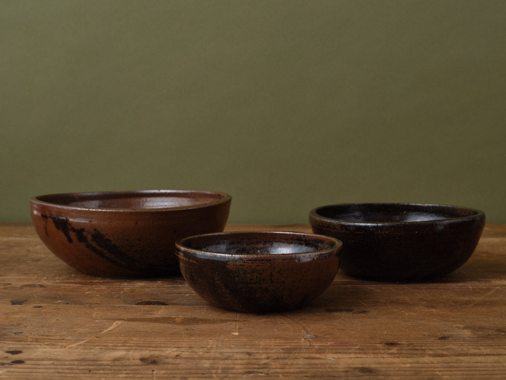 Noharaya Kiln Medium Ose Bachi Bowl - Handcrafted Japanese Ceramic Rice & Soup Bowl for Home Dining & Traditional Tea Ceremonies