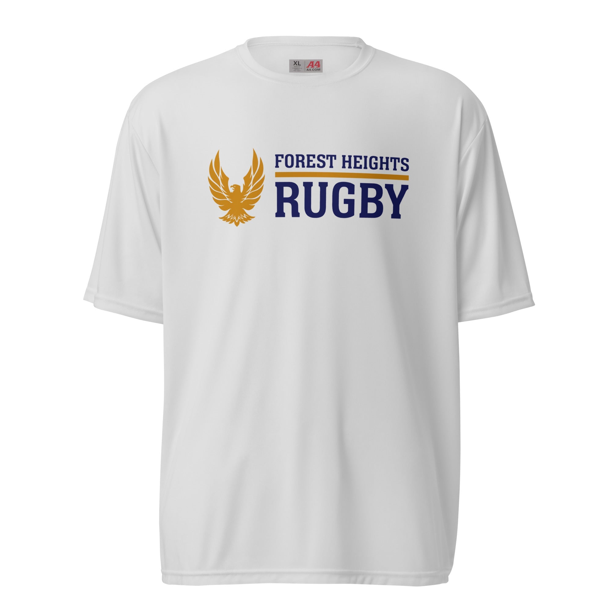GHFH Rugby Performance T-Shirt - Breathable, Moisture-Wicking Jersey for Men - Perfect for Rugby Training, Games & Casual Wear
