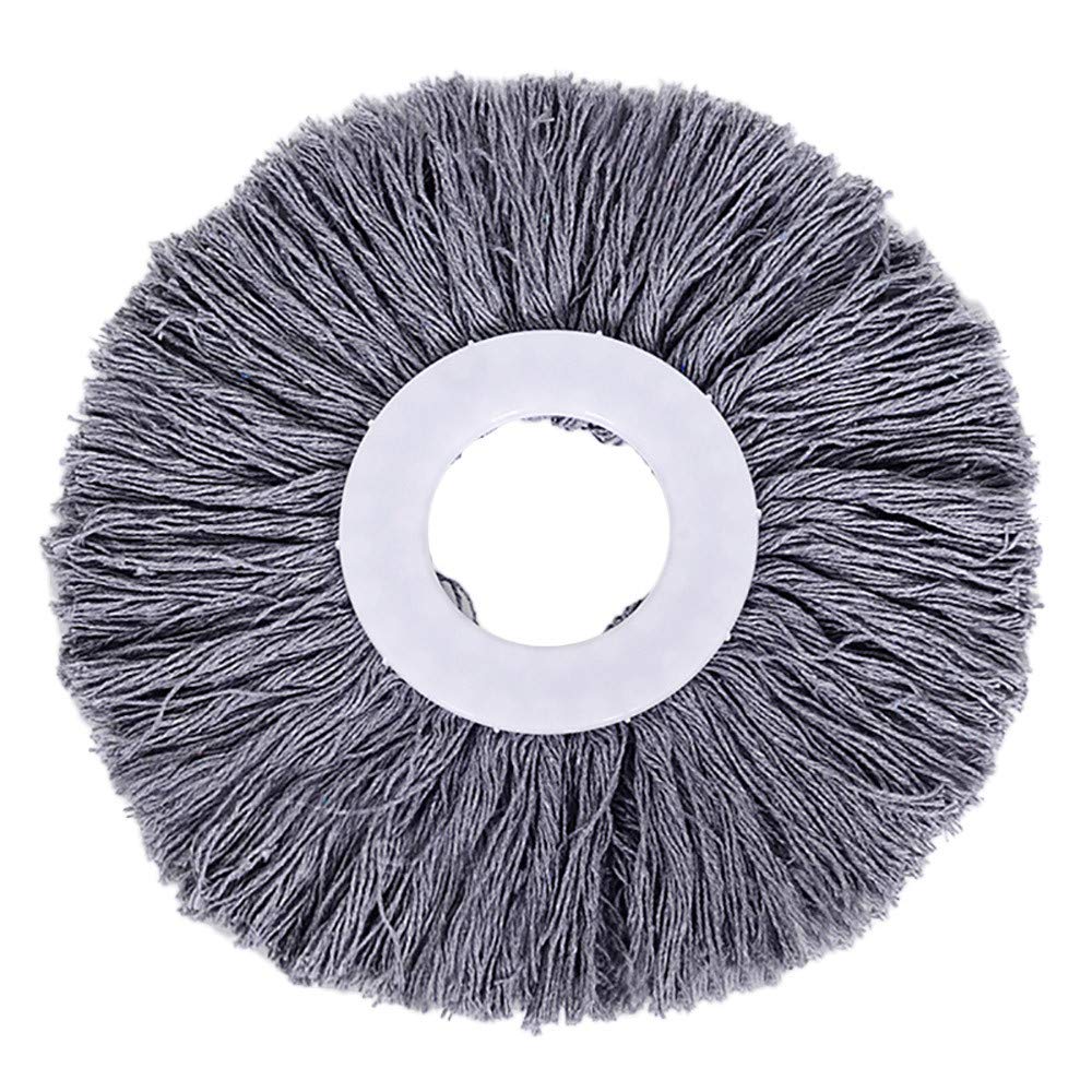 Upgraded Pinklove Microfiber Spin Mop & Bucket System - Stainless Steel 360° Rotating Mop with 3 Washable Mop Heads & Easy Press Handle - Perfect for Hardwood, Tile & Laminate Floor Cleaning