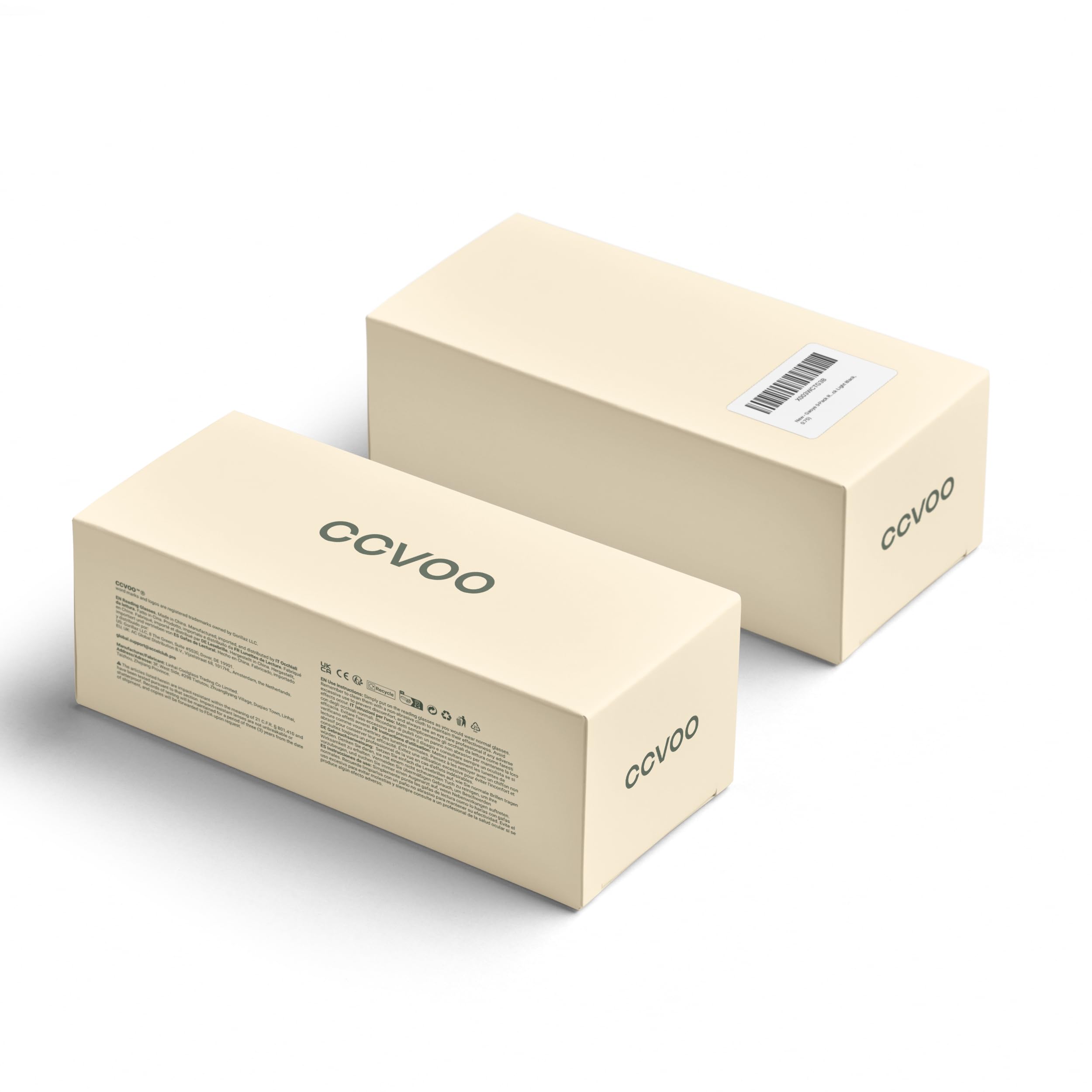 CCVOO 6 Pack Women's Reading Glasses with Blue Light Blocking - Fashion Eyeglasses for Computer Use, Reading & Screen Time (Perfect for Office, Studying & Digital Eye Strain Relief)