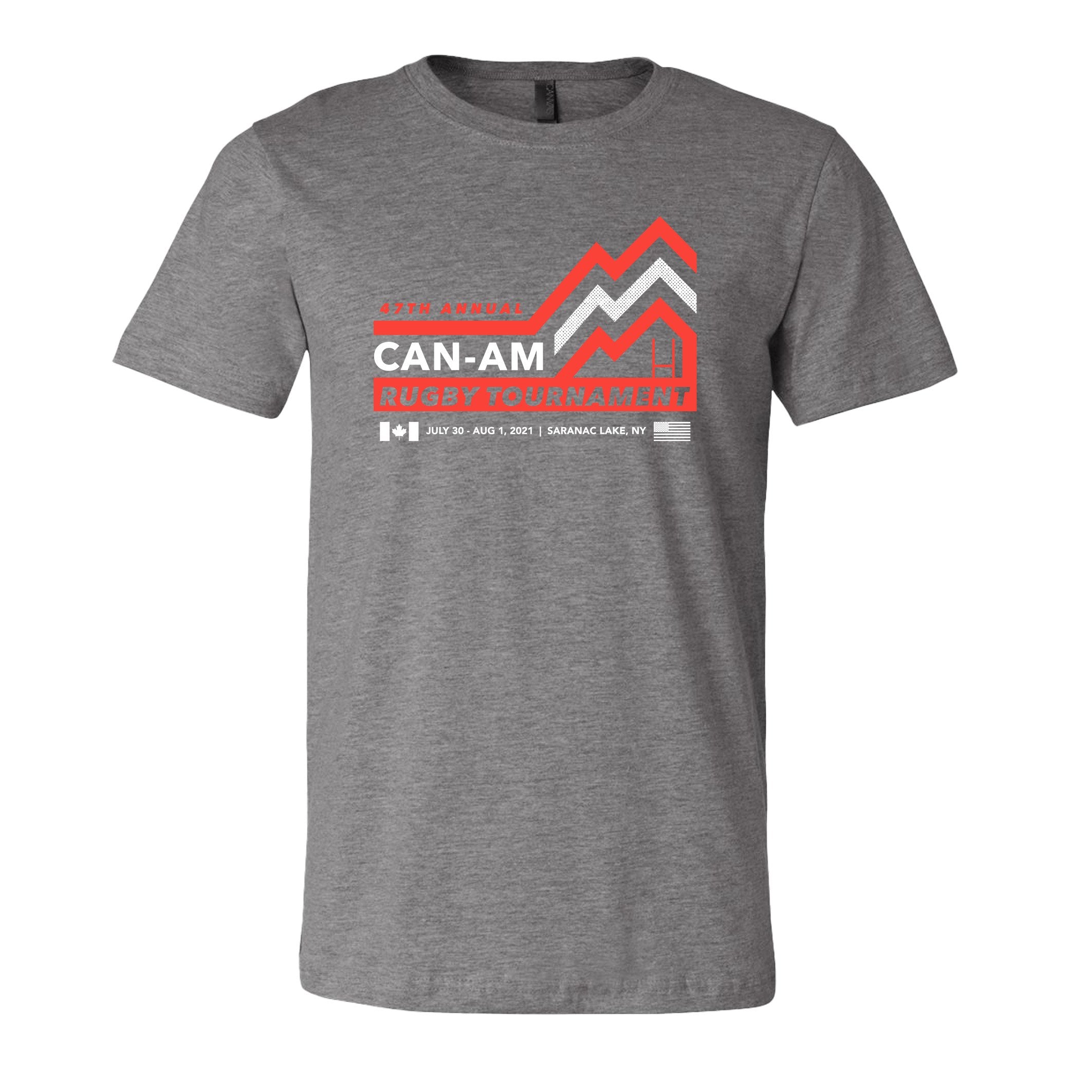 2021 CAN AM Tournament T-Shirt - Men's Comfortable Cotton Tee for Sports Fans & Casual Wear - Perfect for Golf, Fishing, and Outdoor Events