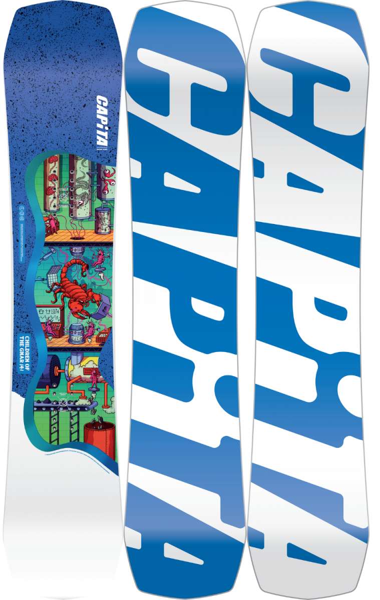 **Capita Kids Children of the Gnar Snowboard 2024 – Best Youth Snowboard for Boys & Girls – Perfect for Park, Powder & Freestyle Riding**