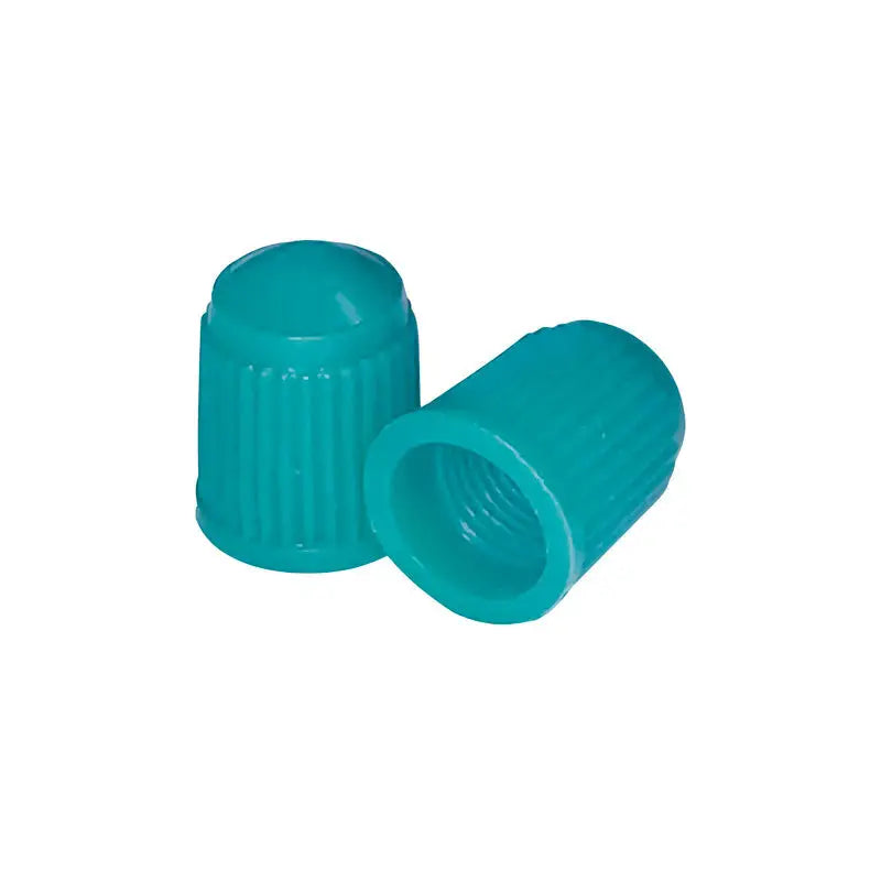 Durable Green Plastic Tire Valve Caps (100-Pack) - Car, Bike, Motorcycle & RV Air Valve Stem Covers for Protection & Style