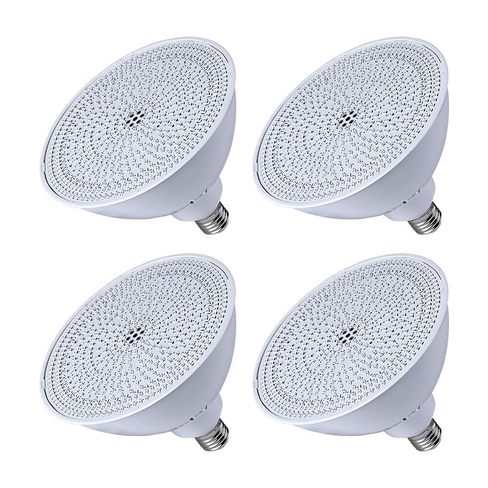 RGB LED Submersible Lights with Remote Control - Waterproof Underwater Lights for Pools, Ponds, Fountains, Aquariums, Hot Tubs & Home Decor (4 Pack) - Perfect for Parties, Weddings & Outdoor Lighting