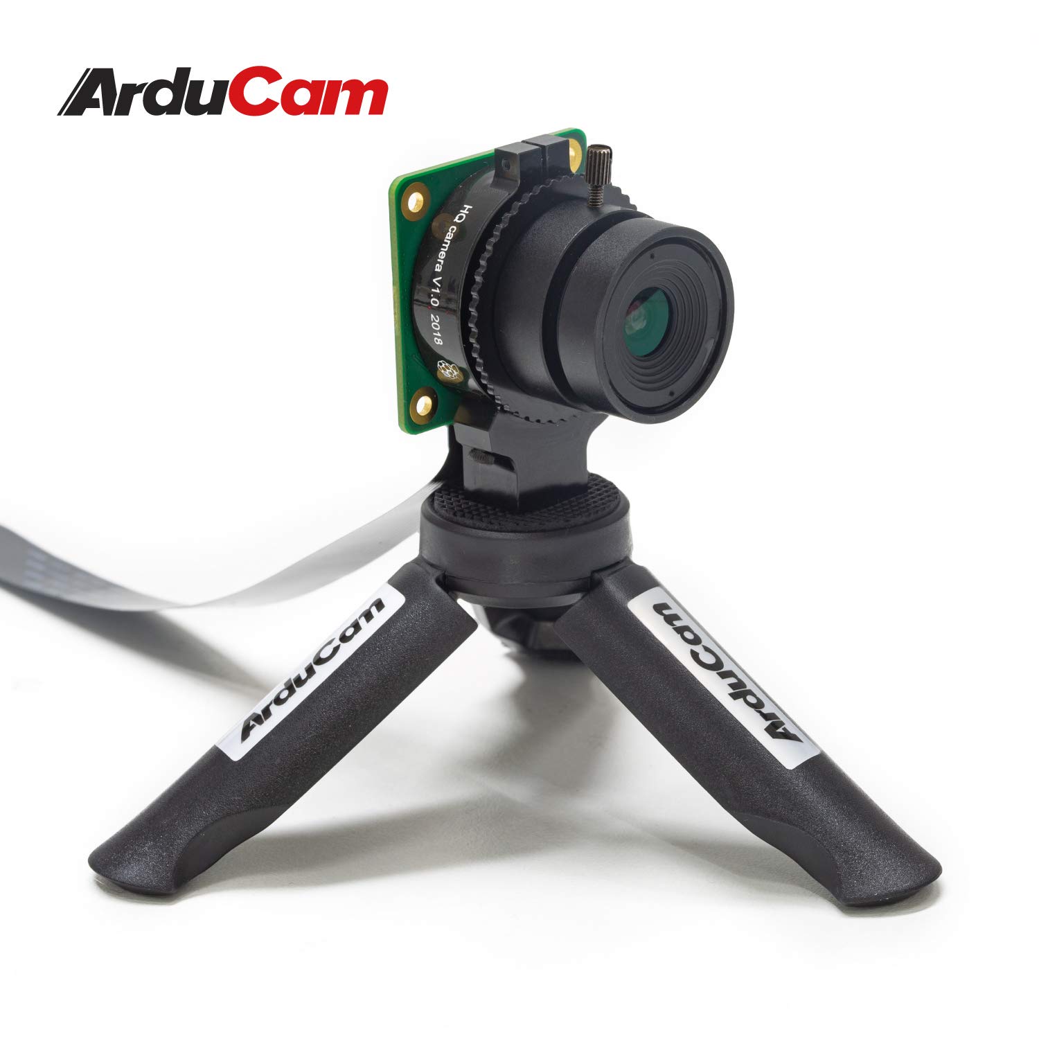 Arducam Raspberry Pi Camera Cable - 2FT/60CM Flexible Ribbon Extension for OctoPrint/OctoPi Webcam & 3D Printer Monitoring - Perfect for Remote Printing & Time-Lapse Photography (Black)