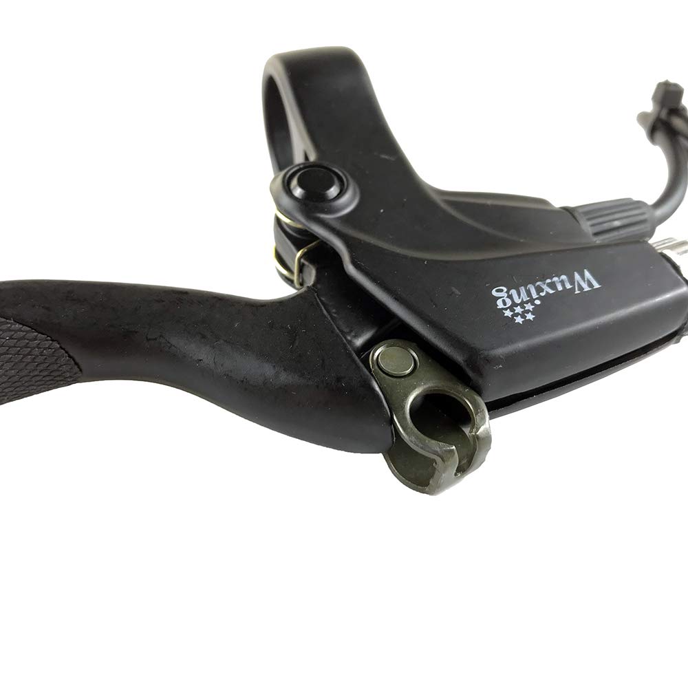 WUXING 115PDD Ebike Brake Lever - Power Cut Off Switch for Electric Bikes, E-Scooters & Bicycles | Compatible with MTB, Road Bikes & Conversion Kits | Perfect for Commuting, Urban Riding & Electric Vehicle Safety Upgrades