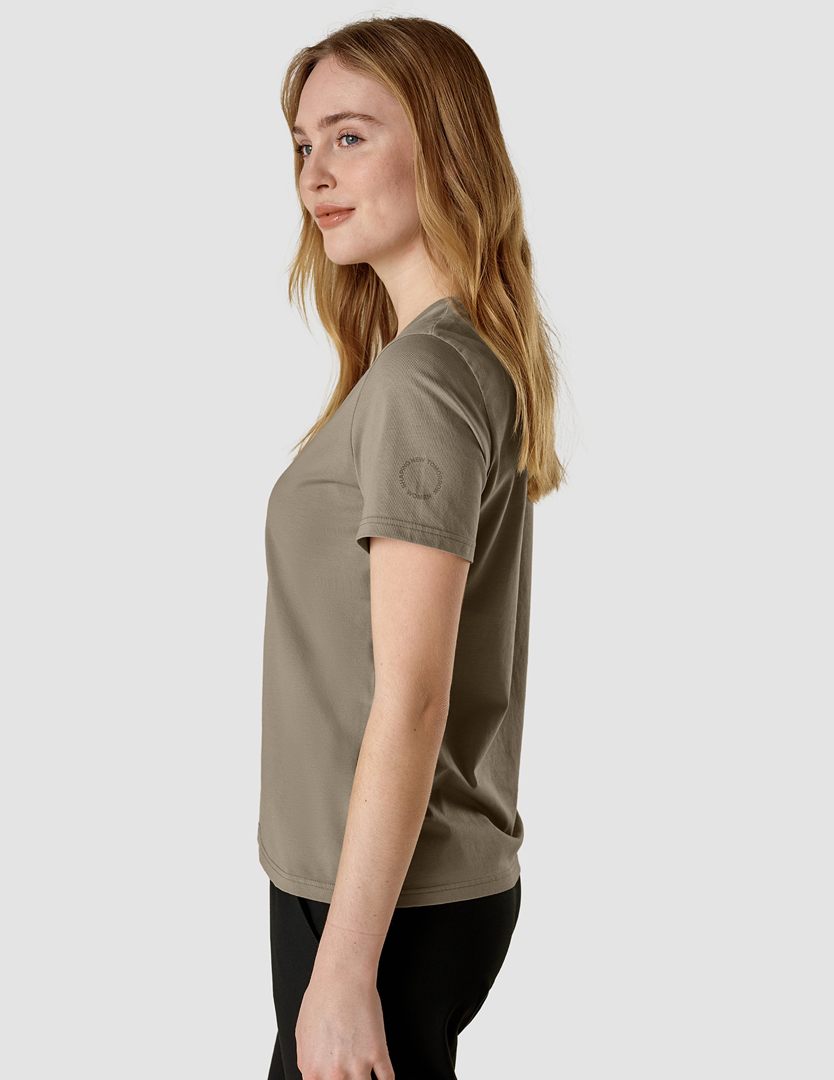 Premium Supima Cotton Autograph T-Shirt in Latte - Soft & Breathable Men's Tee for Casual Wear & Everyday Comfort