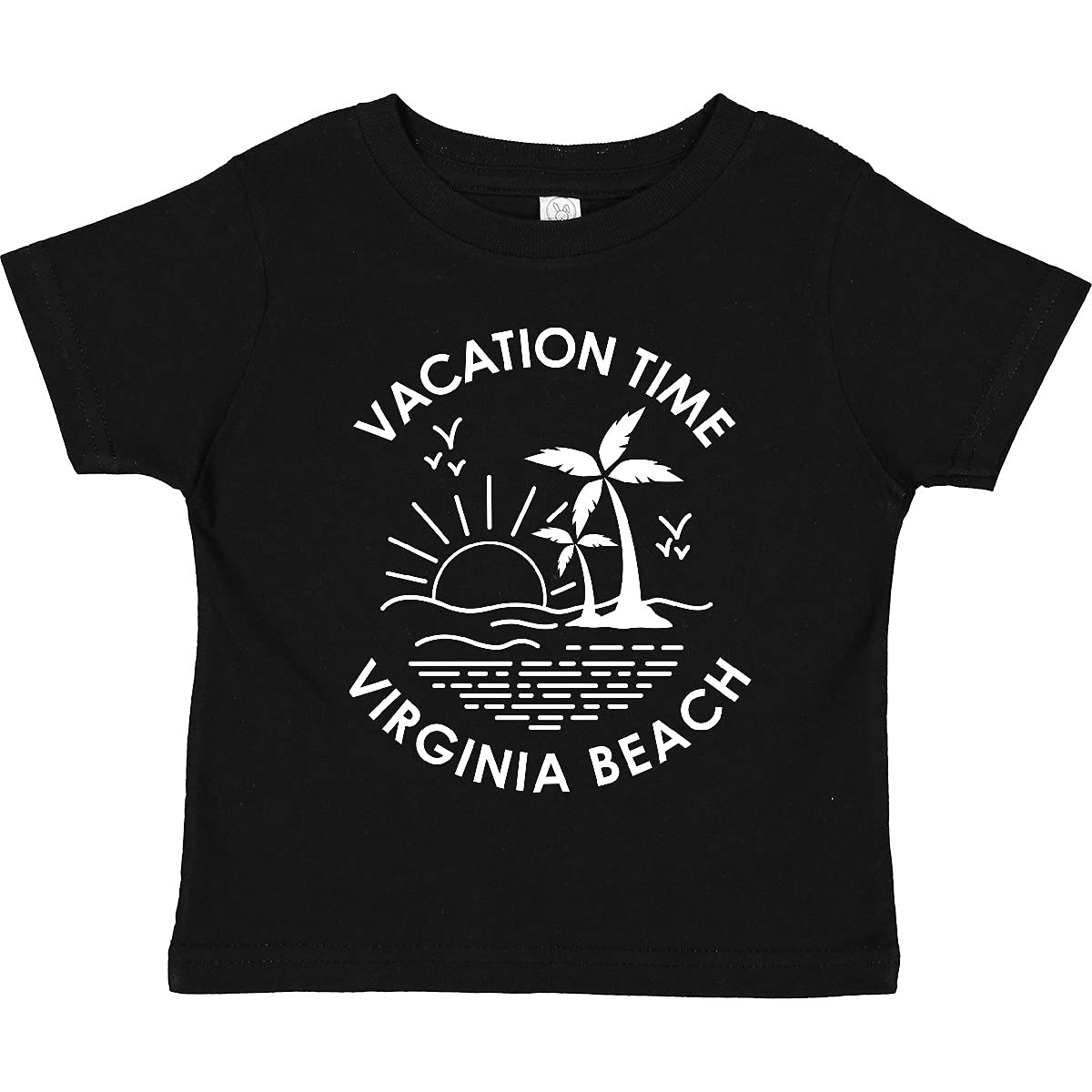 Inktastic Virginia Beach Vacation Toddler T-Shirt - Cute Travel Souvenir Tee for Kids, Boys & Girls - Perfect for Beach Trips, Family Holidays & Summer Outings
