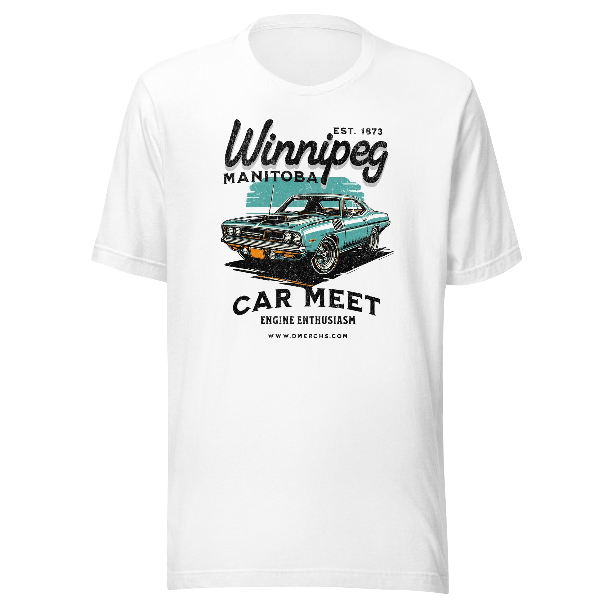 Winnipeg Car Meet Unisex T-Shirt - Stylish & Comfortable for Car Enthusiasts - Perfect for Car Shows, Meetups & Casual Wear