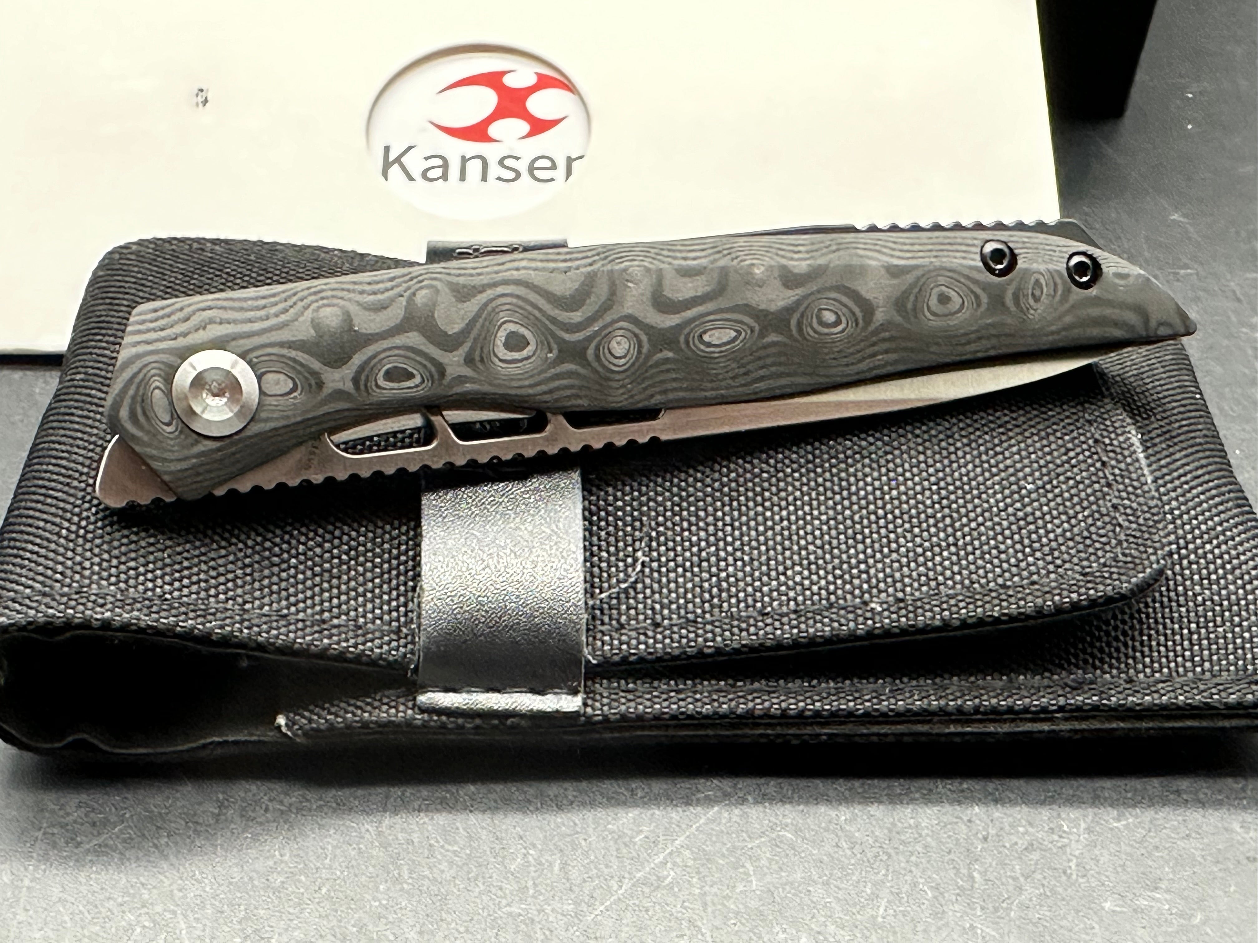 KANSEPT Lucky Star Flipper Knife - 3.54