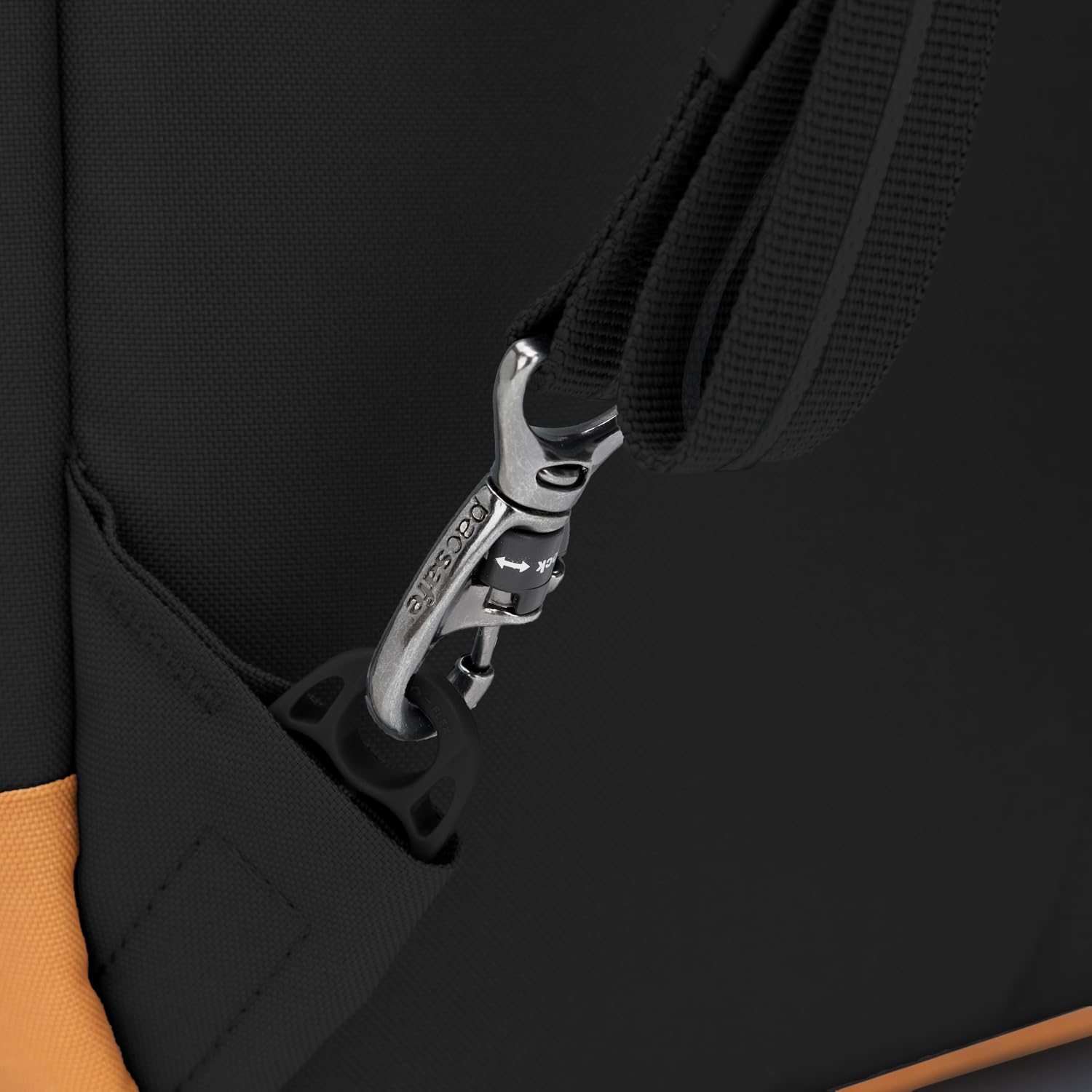 Pacsafe GO 25L Anti-Theft Travel Backpack - Jet Black | Secure & Stylish Daypack for Commuting, Hiking & Urban Adventures