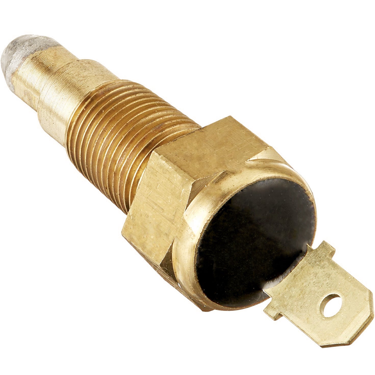 Single Pin Electric Radiator Fan Ground Thermostat Temperature Switch Sensor - Perfect for Car Cooling System & Engine Temperature Control
