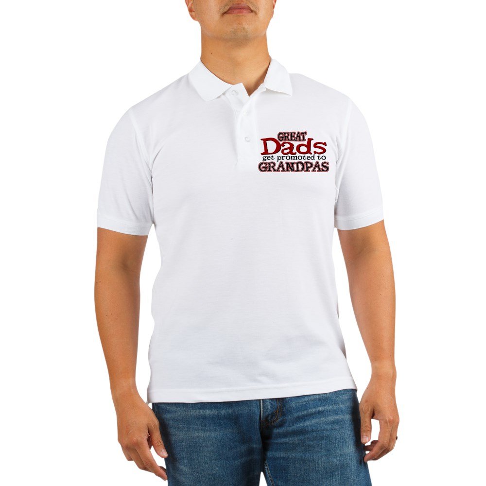 Grandpa Golf Shirt - Funny Retirement Golf Polo Shirt for Men - Comfortable Moisture-Wicking Performance Tee - Perfect for Golf Outings, Father's Day Gifts & Retirement Parties