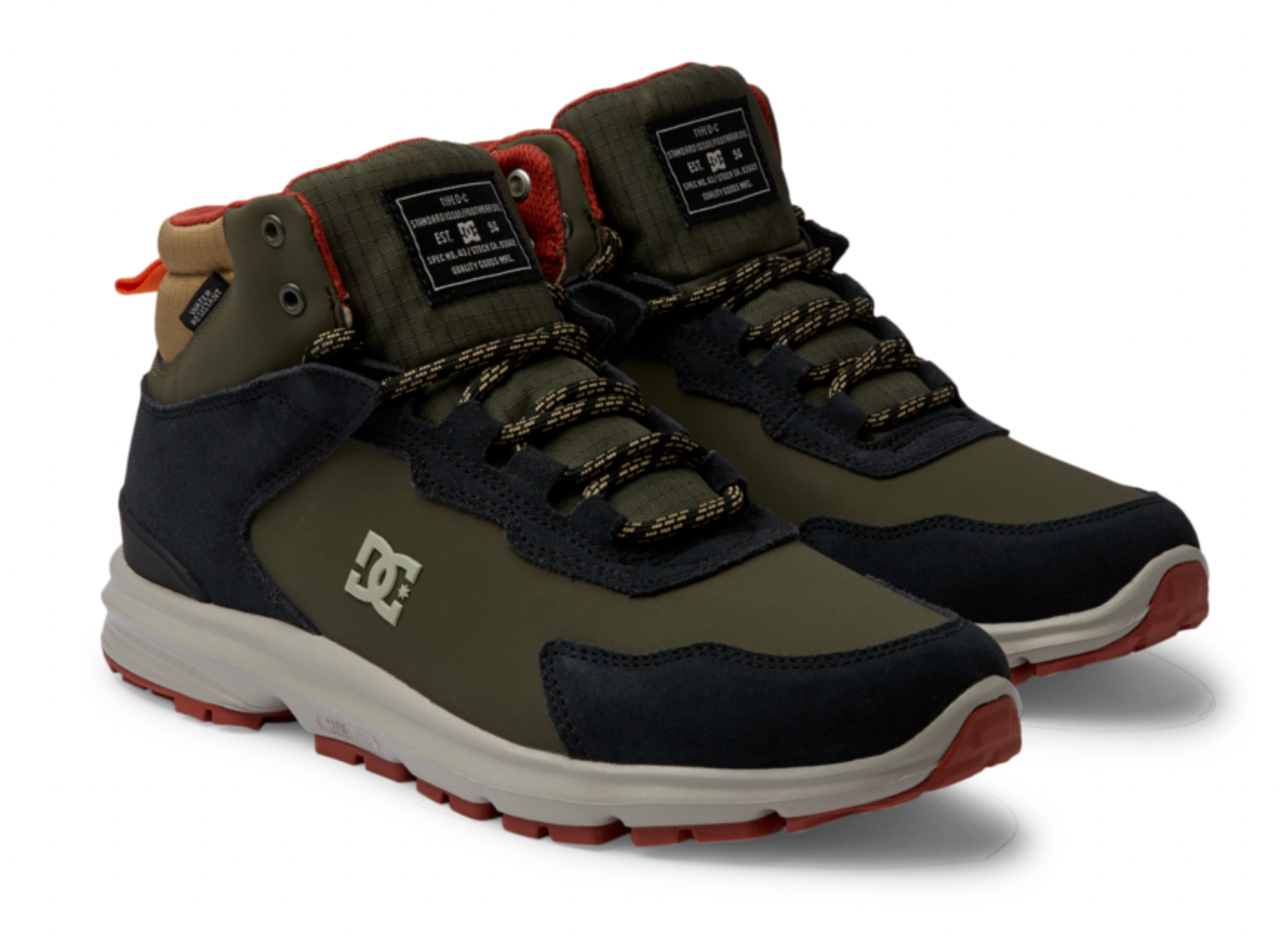 DC Mutiny Winter Boots - Waterproof Insulated Snow Boots for Men & Women - Warm Anti-Slip Hiking Boots for Cold Weather, Outdoor Activities & Winter Adventures