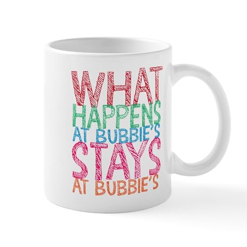 White - What Happens At Bubbie's Mugs