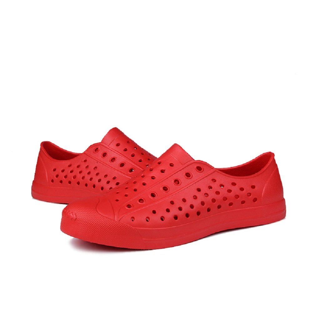 QISHENG Women's Men's Lightweight Fashion Walking Shoes - Comfortable Garden Clogs, Slippers & Sandals for Outdoor Activities, Beach, Yard Work and Casual Wear
