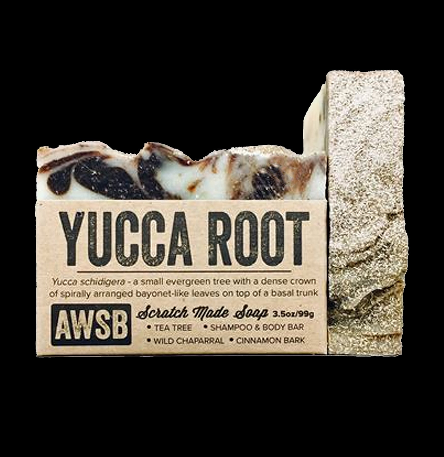 Natural Yucca Root Shampoo & Body Bar for Hair & Skin Care - Organic Plant-Based Cleansing Bar for Dry Scalp & Sensitive Skin - Perfect for Eco-Friendly Bath & Shower Routine