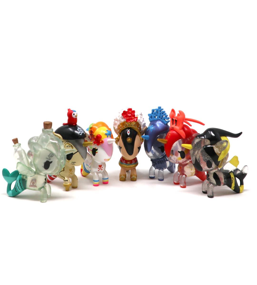 Mermicorno Series 5 Collectible Unicorn Mermaid Figures - Perfect for Toy Collections, Birthday Gifts & Fantasy Decor
