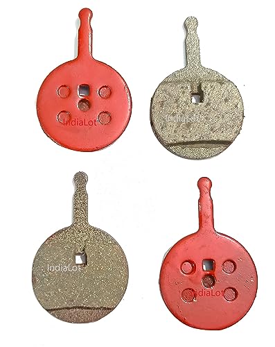 IndiaLot® Premium Bicycle Disc Brake Pads (2 Sets) - High-Performance Braking for Mountain Bikes, Road Bikes & Hybrid Cycles - Perfect for Commuting, Trail Riding & Urban Cycling