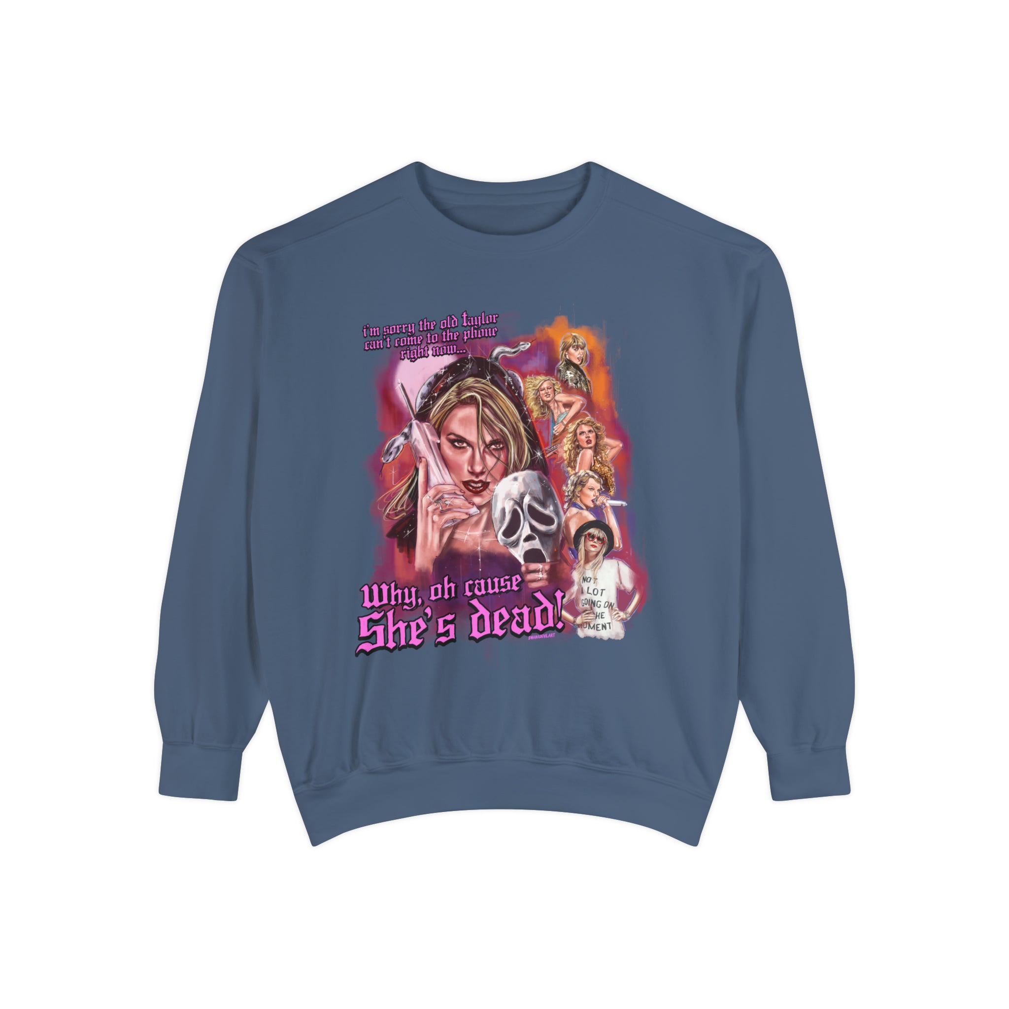 Look What You Made Me Do Crewneck Sweatshirt | Taylor Swift Inspired Pullover | Casual Streetwear for Concerts & Everyday Wear