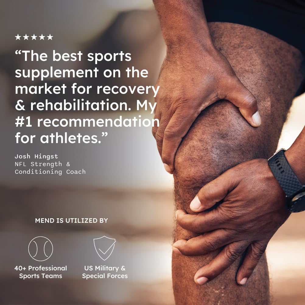 MEND Repair & Recover Citrus Protein Powder - Supports Bone, Wound & Tissue Healing | Post-Surgery Recovery & Athletic Performance Supplement