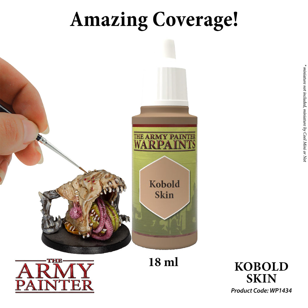 Warpaints: Kobold Skin - Fantasy Face & Body Paint for Cosplay, LARP, and Halloween Makeup - Safe & Vibrant Colors for Costume Parties & Themed Events