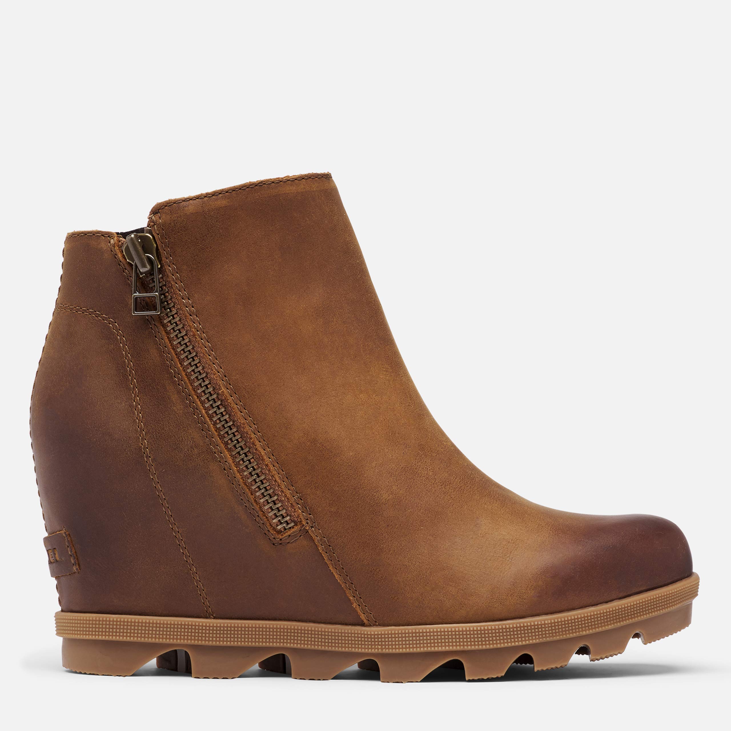 Sorel Women's Joan of Arctic Wedge II Waterproof Winter Boots with Zipper - Stylish & Warm Snow Boots for Women, Perfect for Hiking, Snowy Weather & Outdoor Adventures