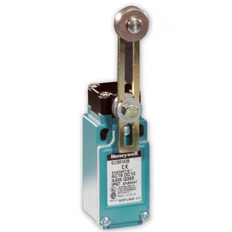 Honeywell S&C GLCB01A2B Roller Lever Limit Switch - Heavy Duty Industrial Grade for Automation & Machinery Control