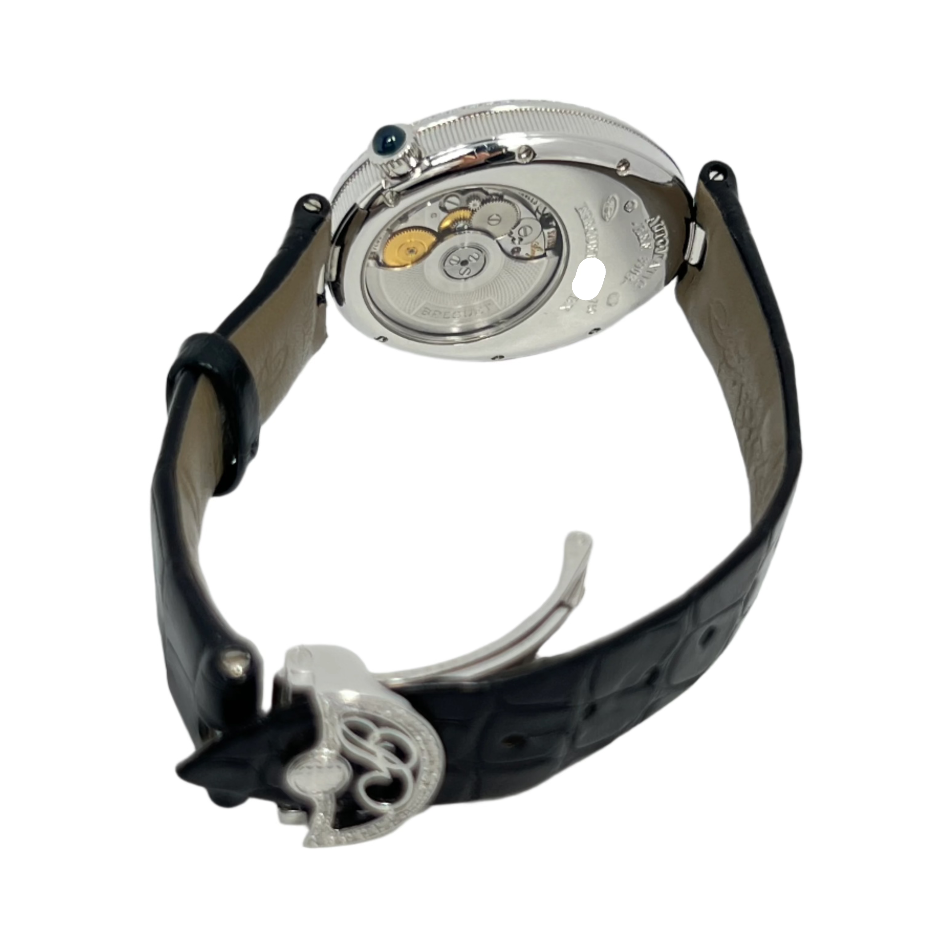 Breguet Reine de Naples Power Reserve 18K White Gold Ladies Watch - Luxury Automatic Women's Timepiece for Formal Events & Special Occasions