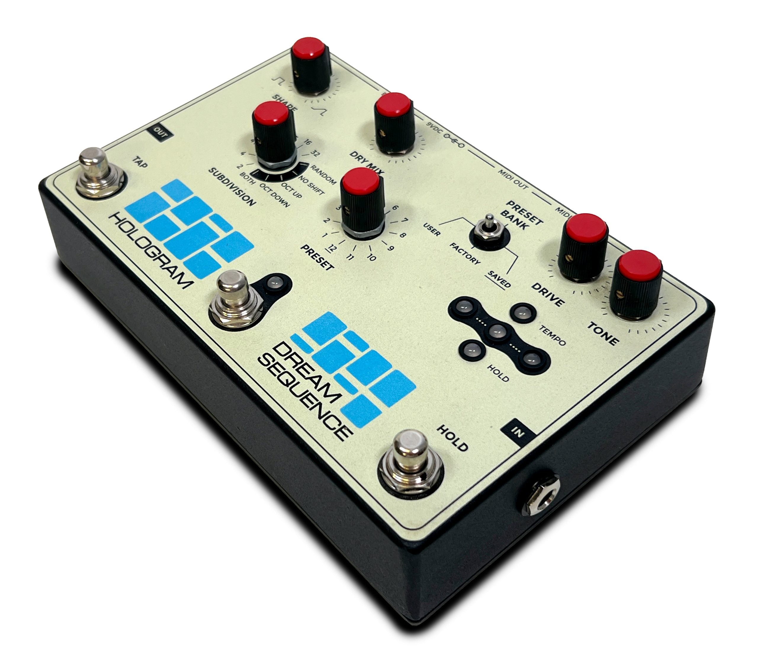 Hologram Electronics Dream Sequence Guitar Pedal - Analog Delay & Reverb Effects for Ambient, Shoegaze, and Experimental Music - Perfect for Live Performances & Studio Recording