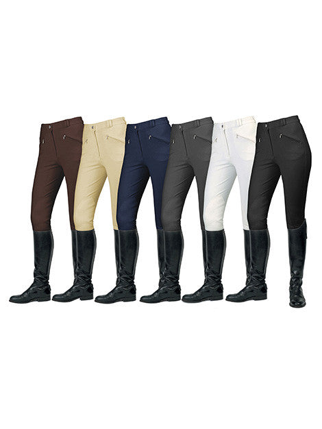 Mark Todd Ladies Euroseat Breeches - Premium Equestrian Riding Pants for Women - Perfect for Dressage, Show Jumping & Horseback Riding
