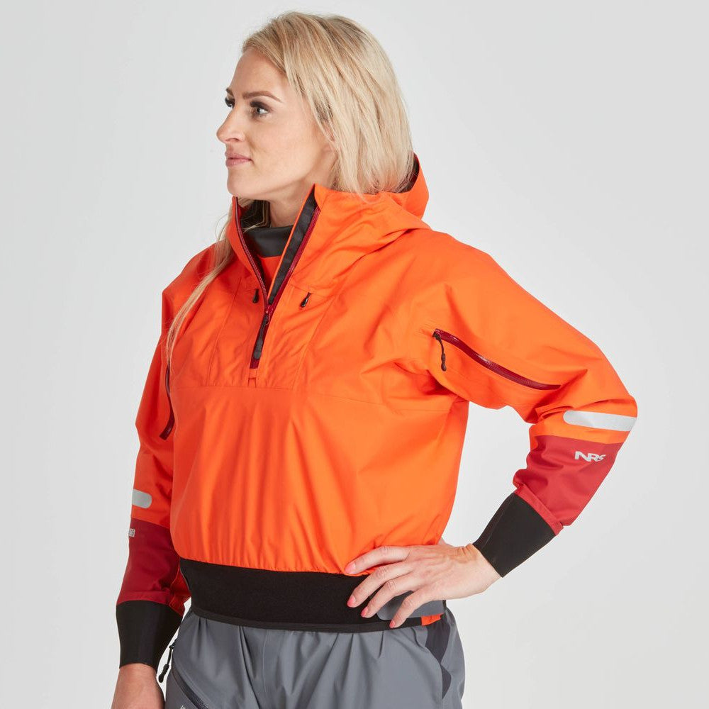 NRS Riptide Women's Waterproof Paddling Jacket - Lightweight & Breathable for Kayaking, Canoeing & Stand-Up Paddleboarding (Closeout)