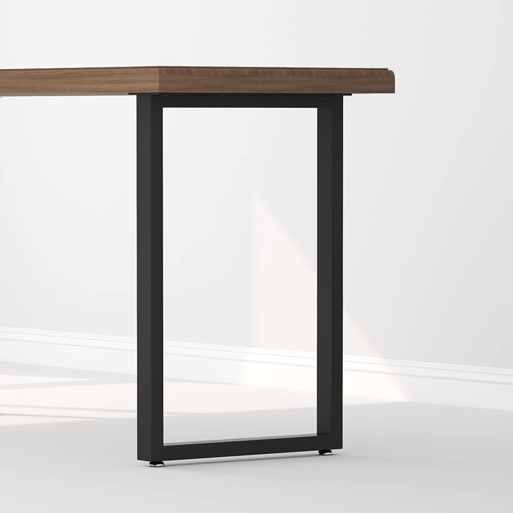 Heavy Duty Square Iron Metal Table Legs Set of 2 - 28
