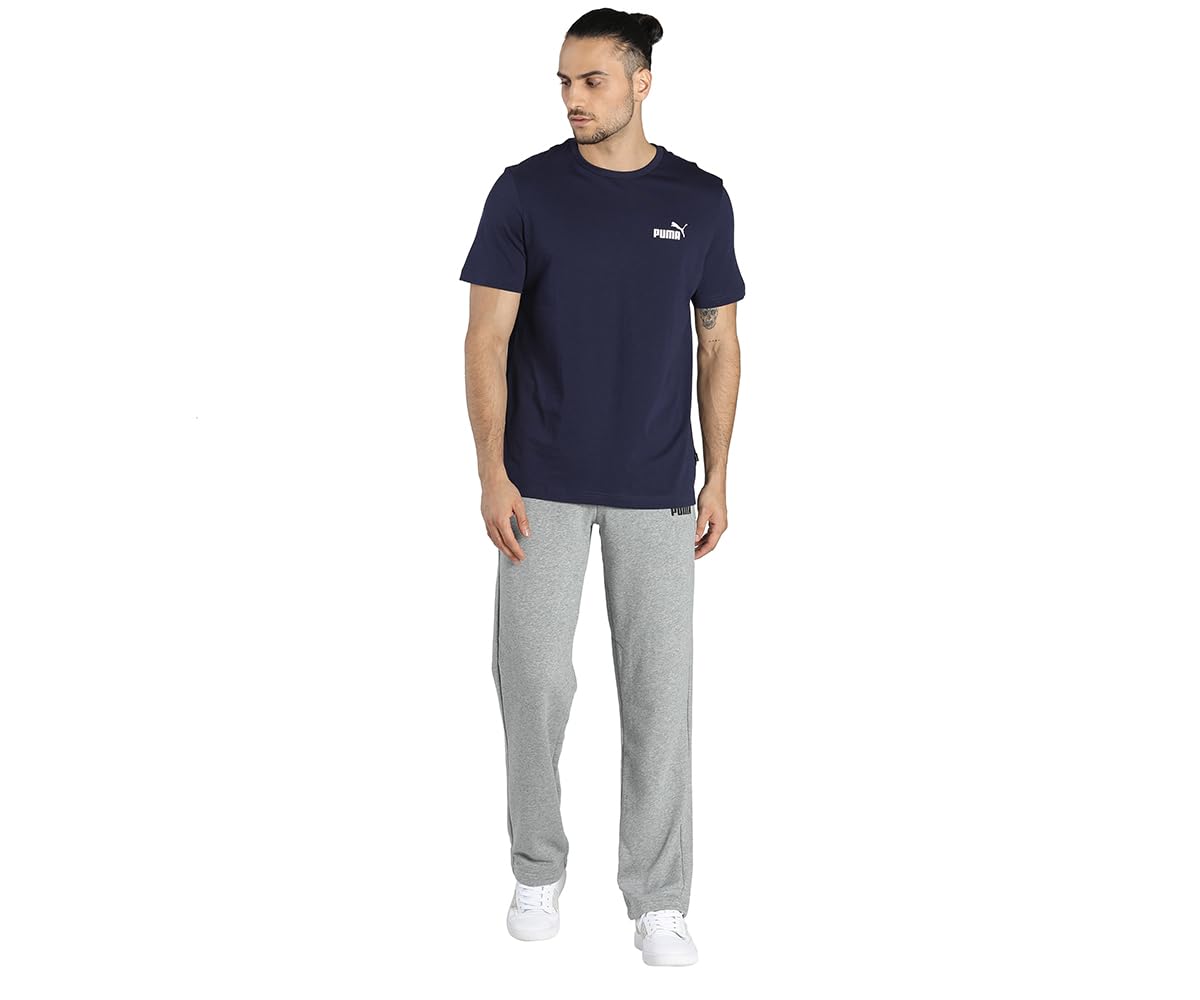**Puma Unisex ESS Small Logo T-Shirt - Pack of 1 | Comfortable Cotton Tee for Men & Women | Perfect for Casual Wear, Gym & Everyday Outfits**