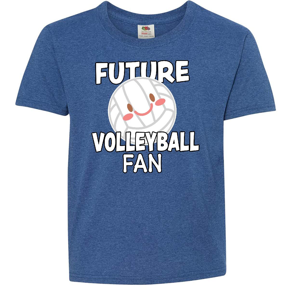Inktastic Future Volleyball Fan Youth T-Shirt - Soft Cotton Kids Tee for Sports Enthusiasts - Perfect for Volleyball Games, Team Events & School Activities