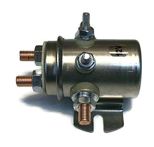 12V Single Pole Double Throw (SPDT) Solenoid - Replacement for Auto Crane 300105 & 300105-001 - Perfect for Automotive Lifting Systems and Industrial Equipment