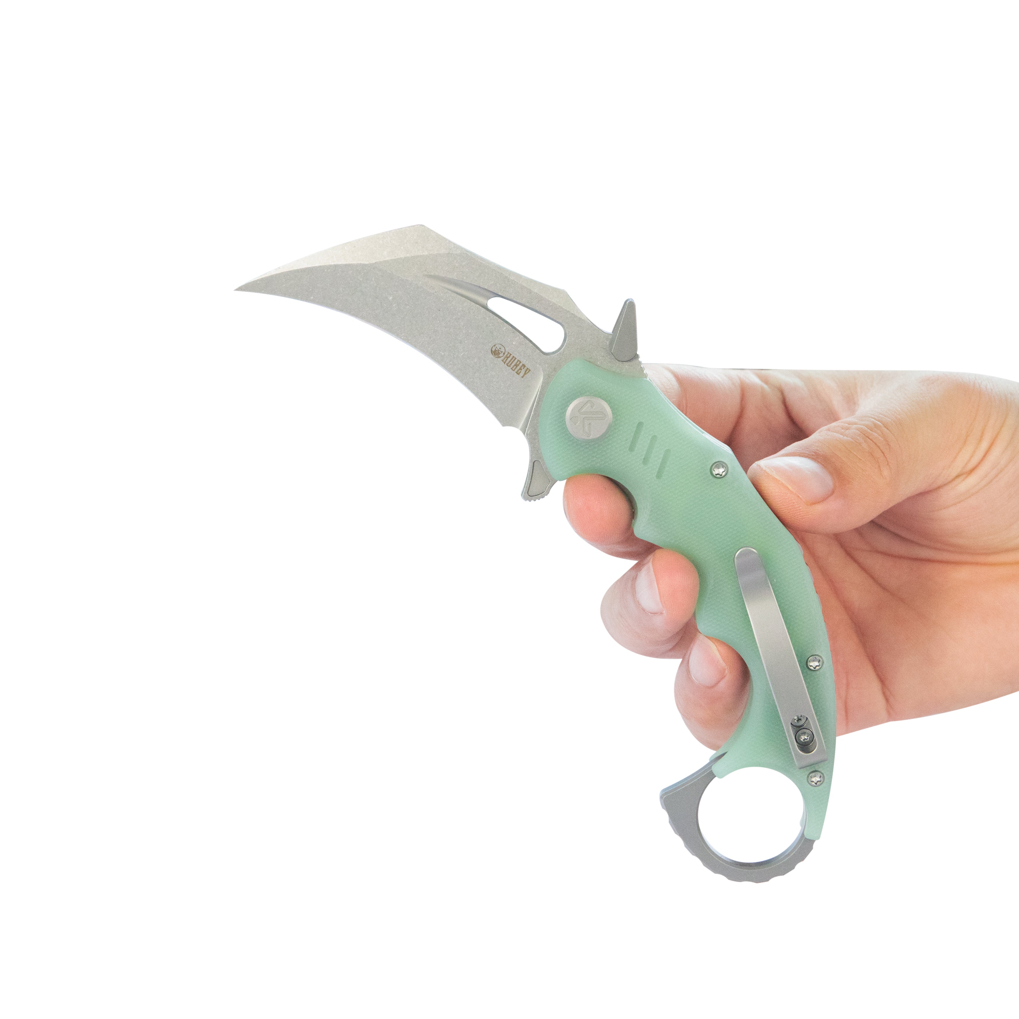 Kubey KU262J Mini Wrath Karambit Folding Pocket Knife - 2.44