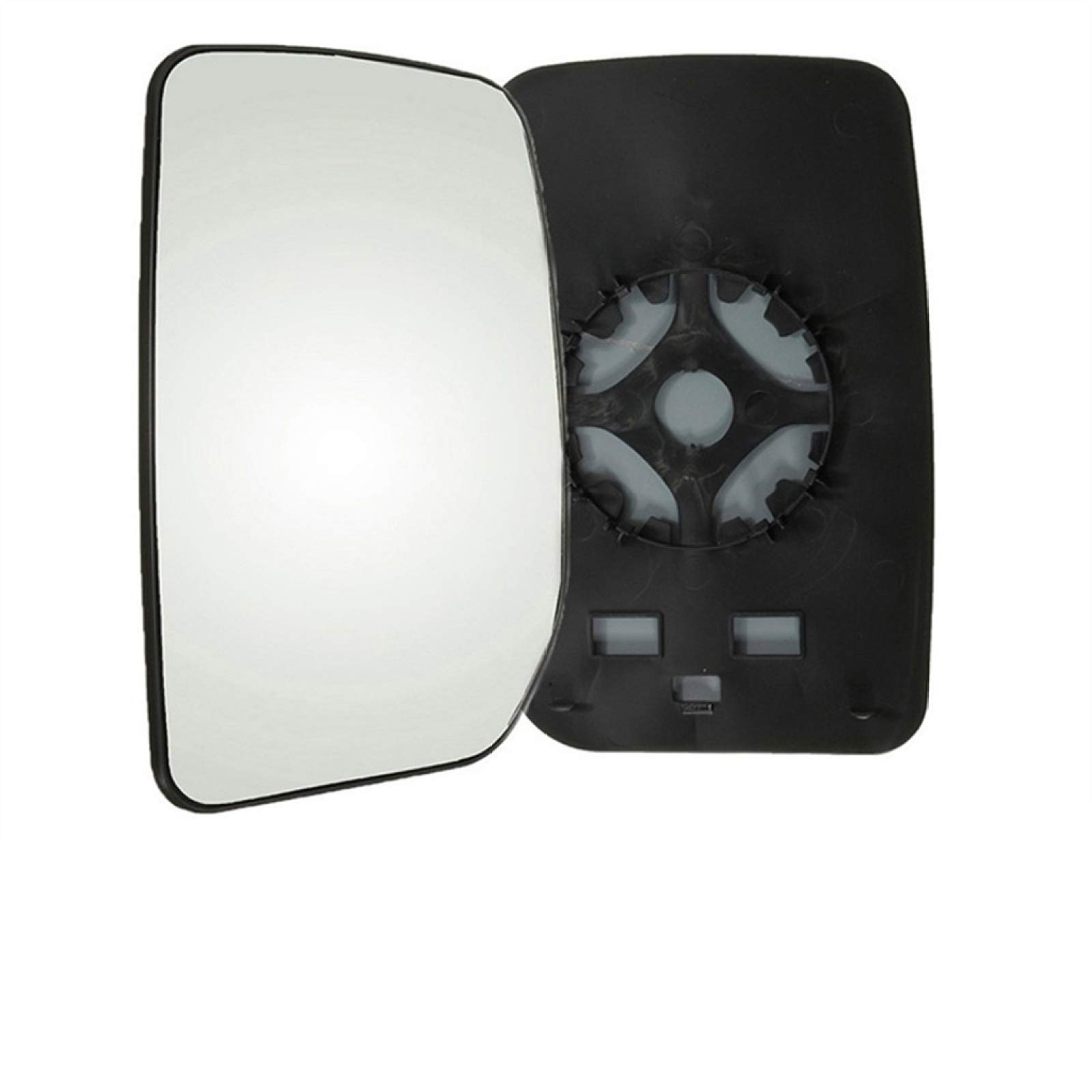 Qwjdsb Heated Side Mirror Covers for Ford Transit 2000-2012 - Left & Right Rearview Glass Replacement Auto Parts - Perfect for Winter Driving & Enhanced Visibility