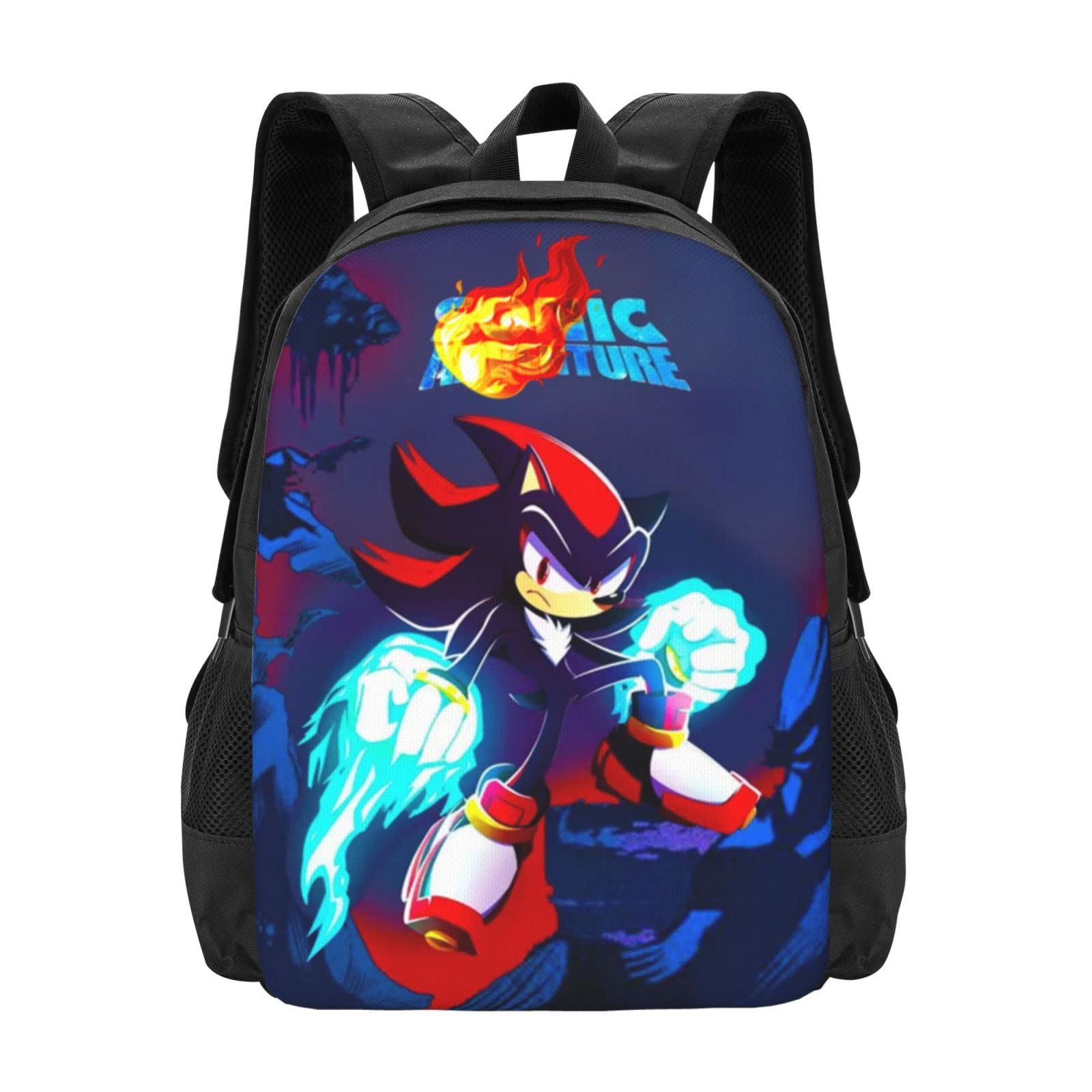 3D Printed Anime Backpack for Teens - 17 Inch Laptop School Bookbag, Travel Daypack with Cartoon Design | Perfect for School, College, Travel & Cosplay Events