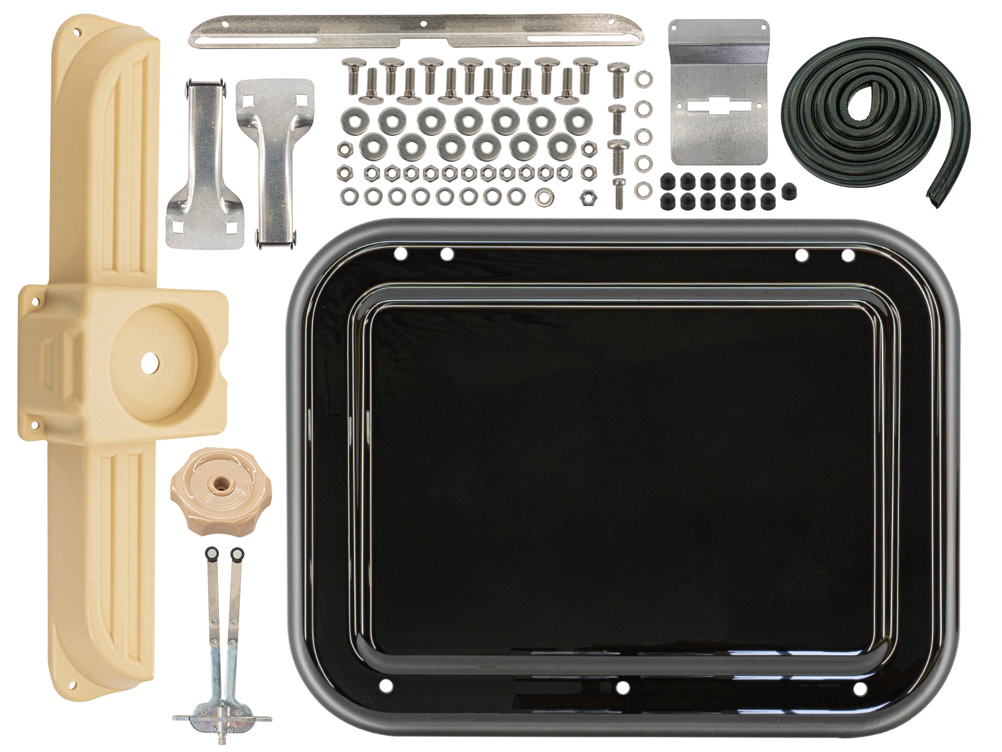 Complete Skylight Kit for VW Vanagon - Waterproof & UV Resistant Roof Window for Camper Van Conversion - Perfect for Road Trips & Outdoor Adventures